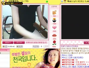 그때 그 시절 화상채팅 후원녀