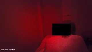 용솟음 치는 정액에 깜짝 놀라는 안마방 매니저
