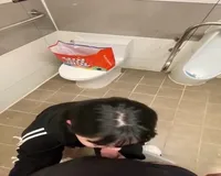 야무지게 빨아주는 화장실 올영간단녀