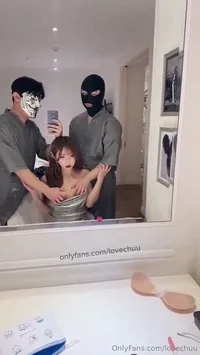 온리팬스-츄츄의 탱탱한 가슴과 분홍색 유두, 김뇨뇨, 쿠킹미제, lovechuu