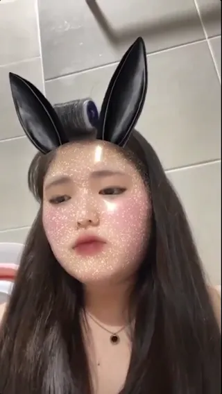 보짓물이 난무하는 뚱땡이의 자위방송